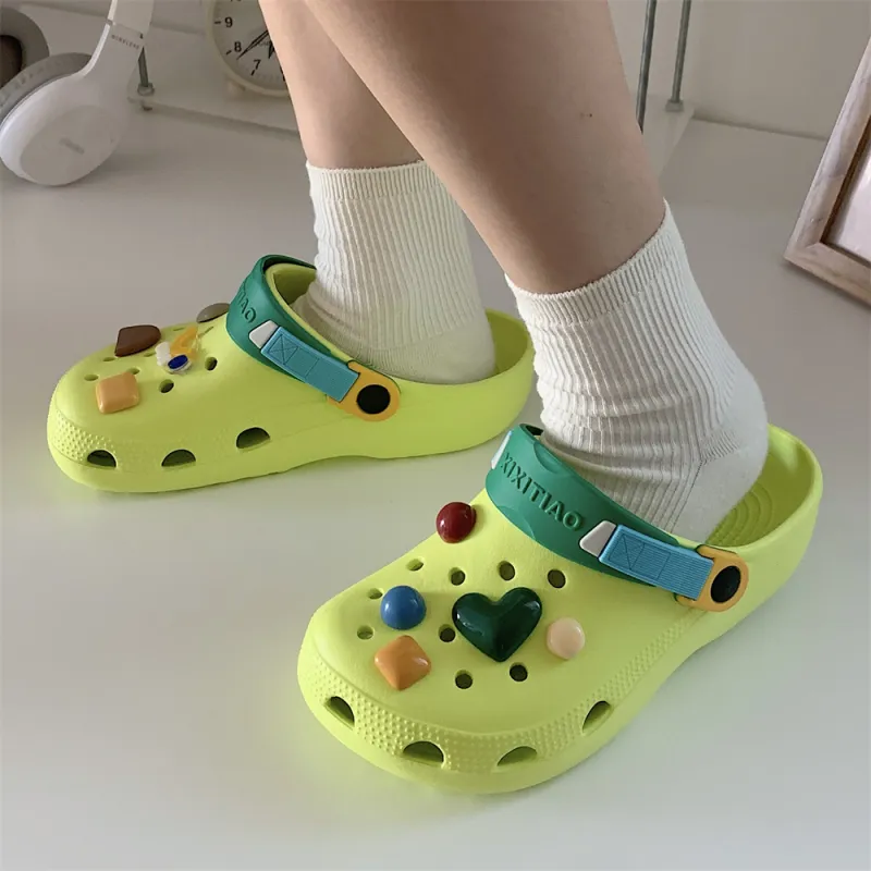 Thin strips Slippers / Home Slippers-28