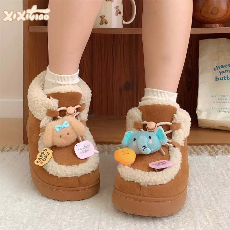 Thin Strips Cotton Slippers Women's Jasper-10