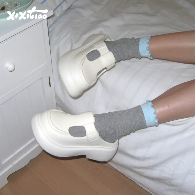Thin Strips Slippers Women's Ecru-2