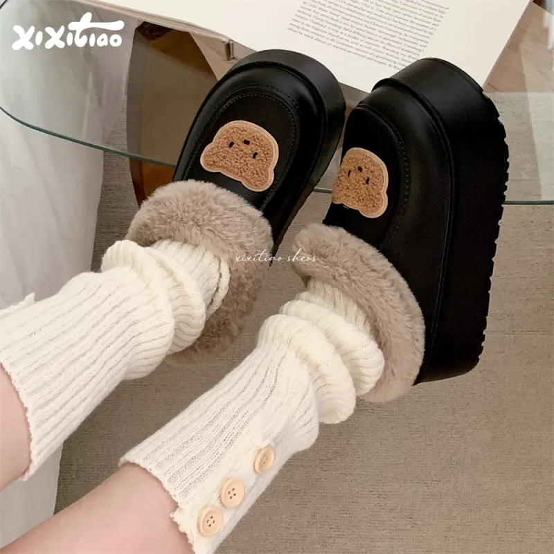 Thin Strips Cotton Slippers Women's, Premium Gray-19