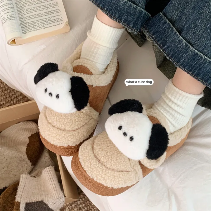 Thin Strips Cotton Slippers Women's, Light Brown-2