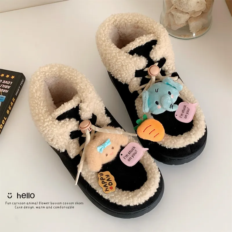 Thin Strips Cotton Slippers Women's Jasper-19
