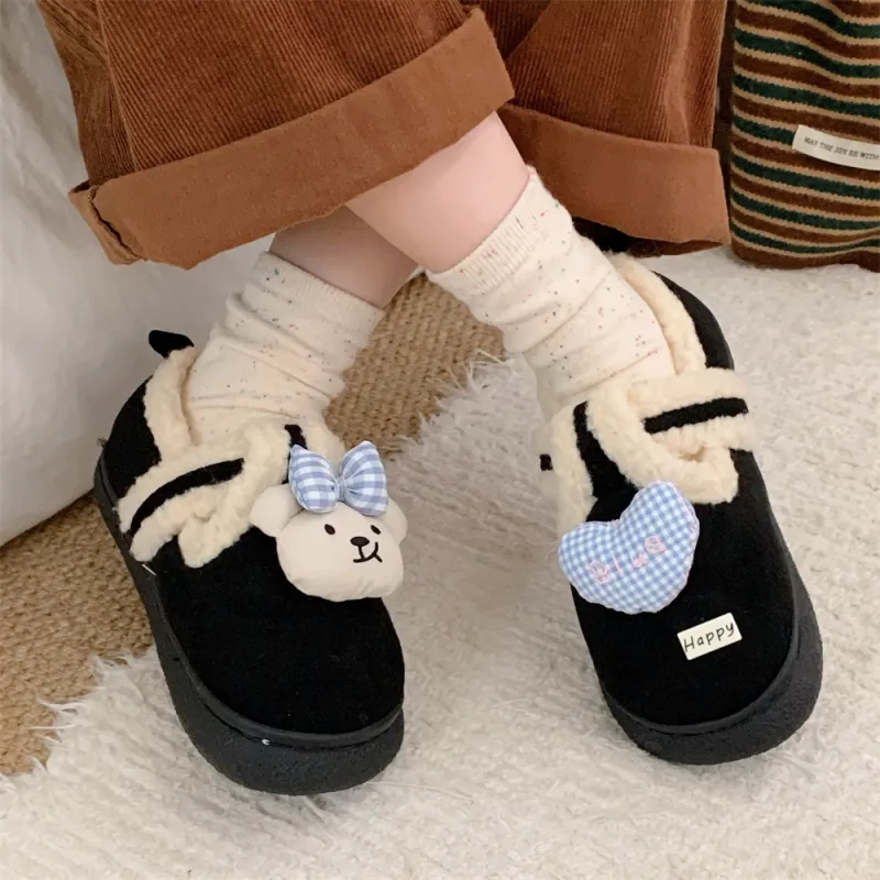 Thin Strips Cotton Slippers Women's, Light Brown-26