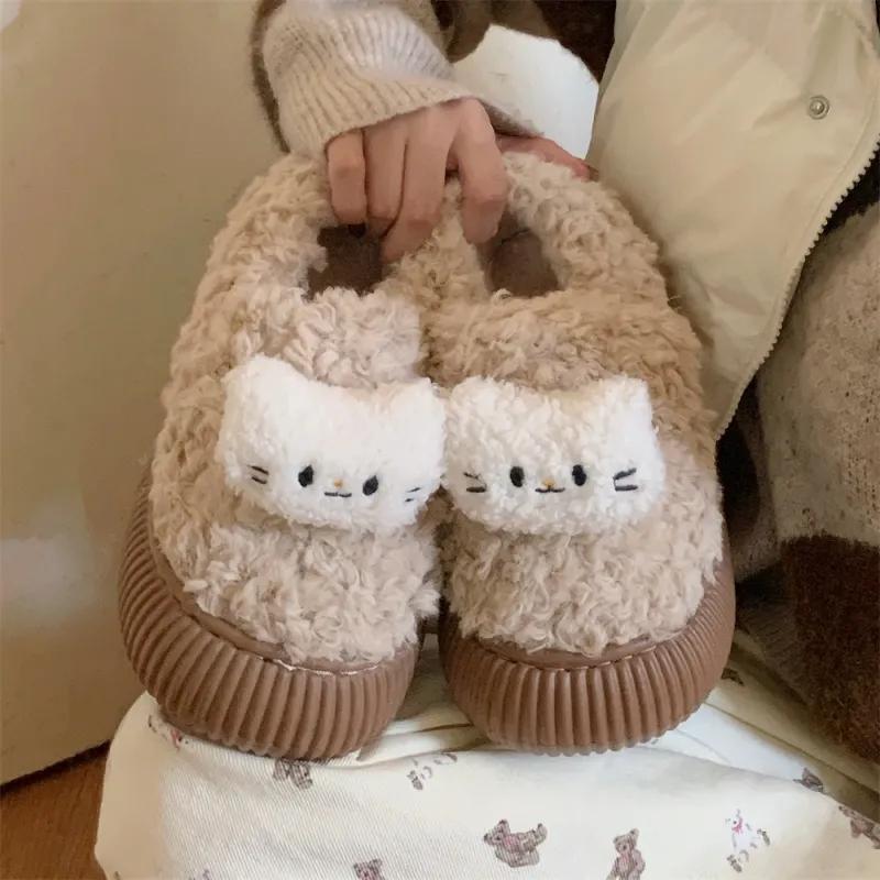 Thin Strips Slippers Women's, Brown-11