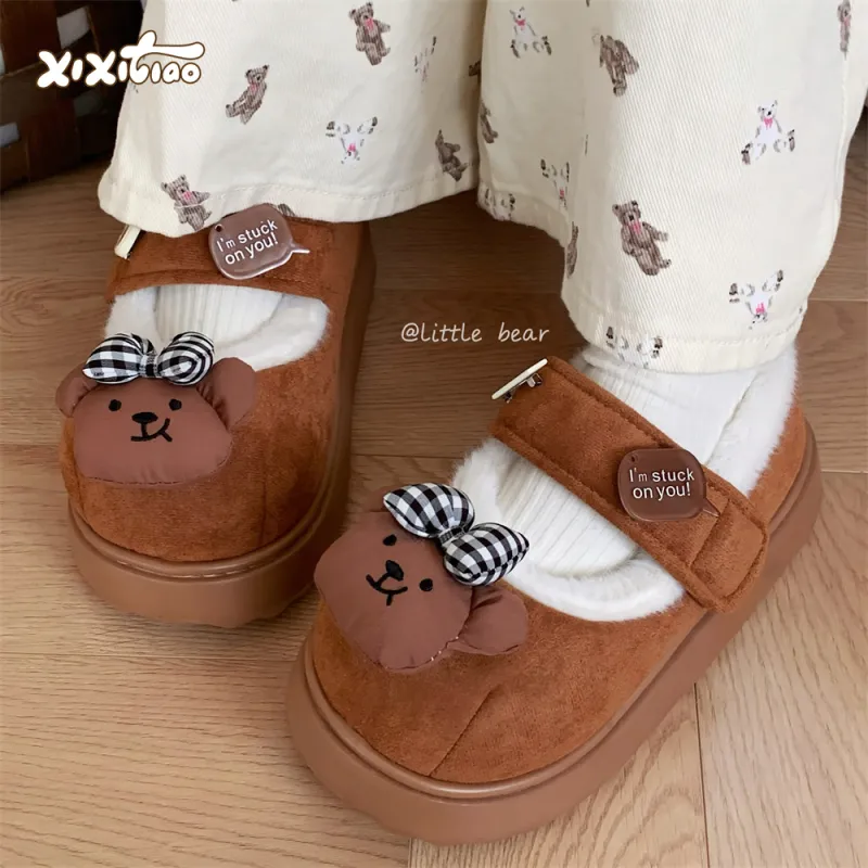 Thin Strips Home Slippers Women's-11