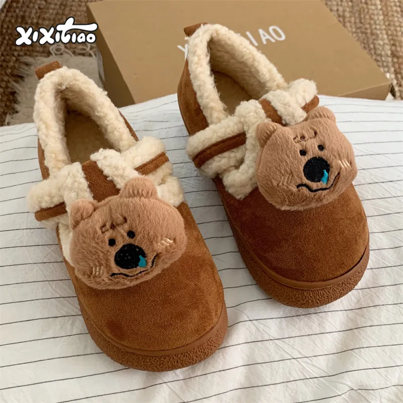 Thin Strips Slippers Women's, Light Brown-1