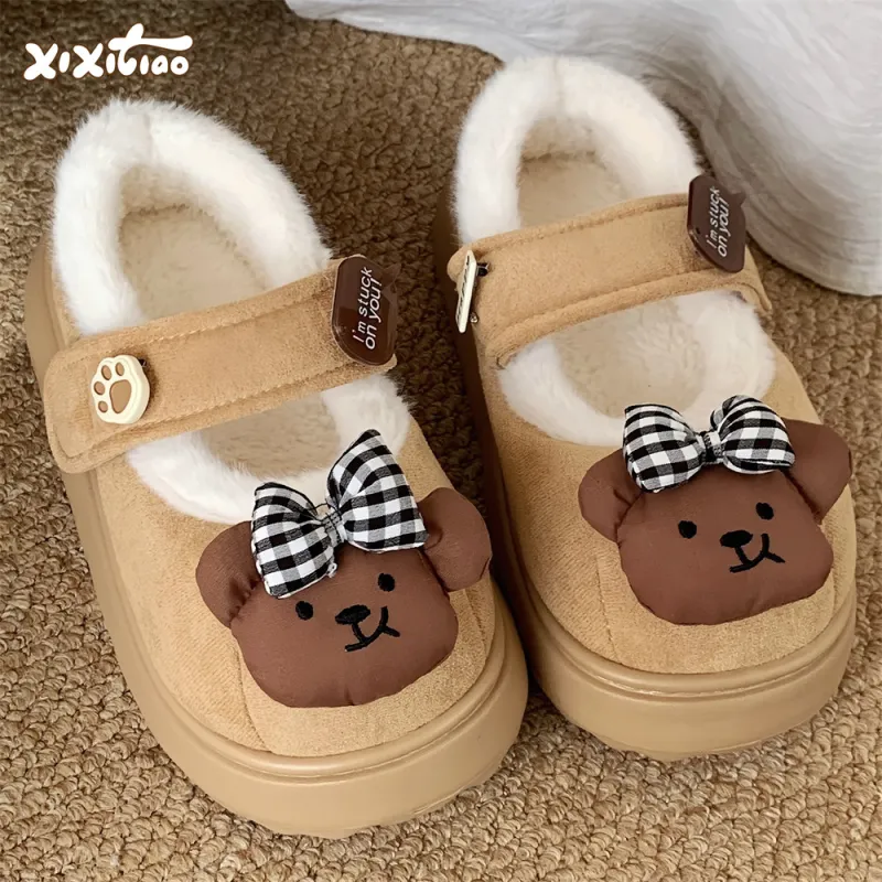 Thin Strips Home Slippers Women's-1