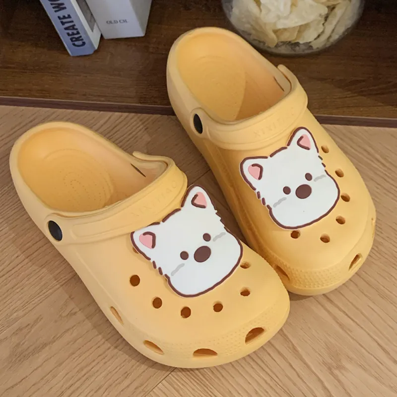 Thin Strips Slippers Unisex, Cream White-21