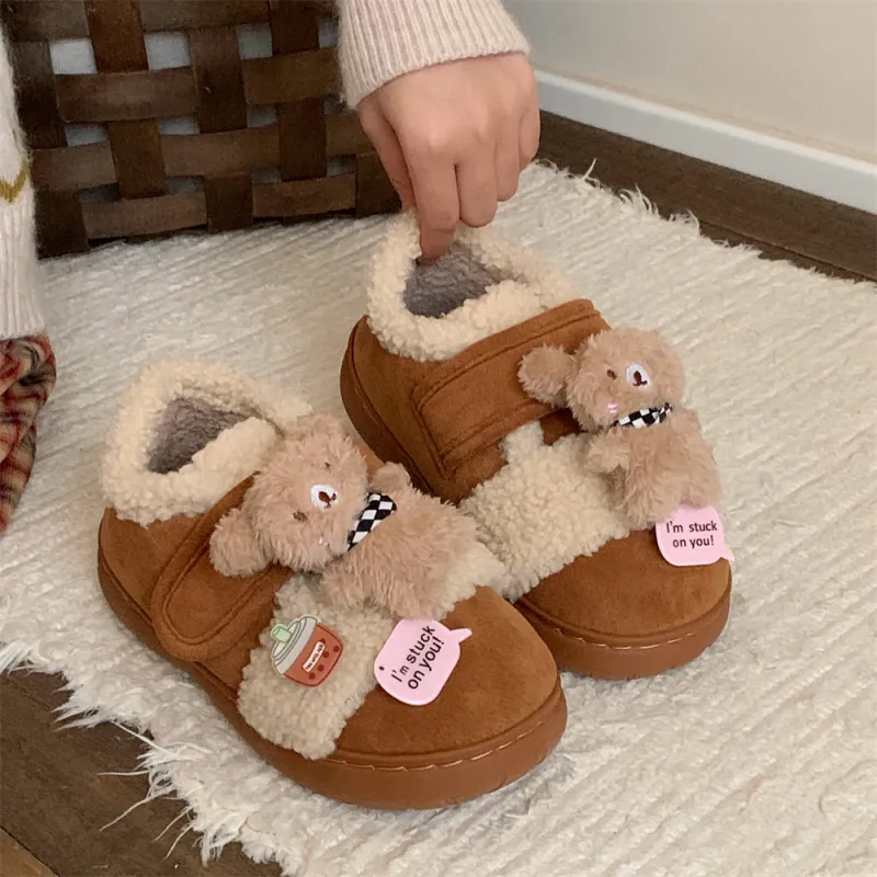 Thin Strips Slippers Women's, Light Brown-5