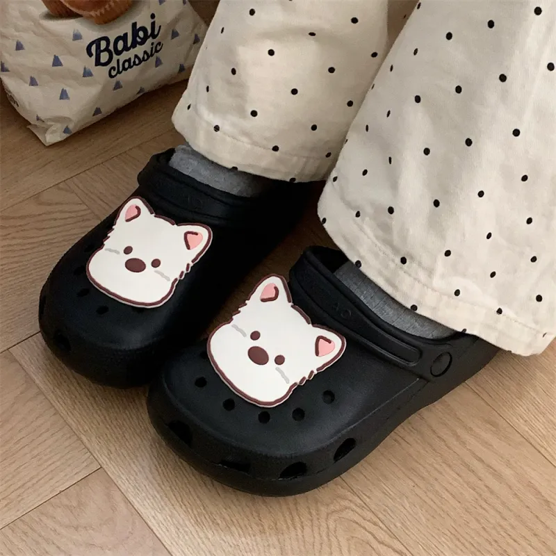 Thin Strips Slippers Unisex, Cream White-13