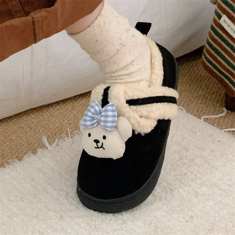 Thin Strips Cotton Slippers Women's, Light Brown-29
