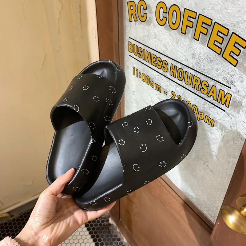 Thin Strips Slippers Unisex, Ecru-11