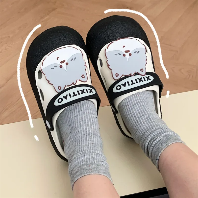 Thin Strips Home Slippers Women's-2