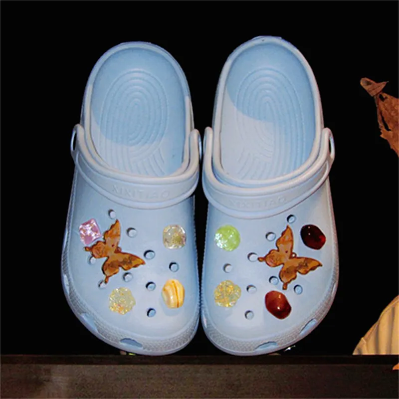 Thin Strips Slippers Men's And Women's Brown-15
