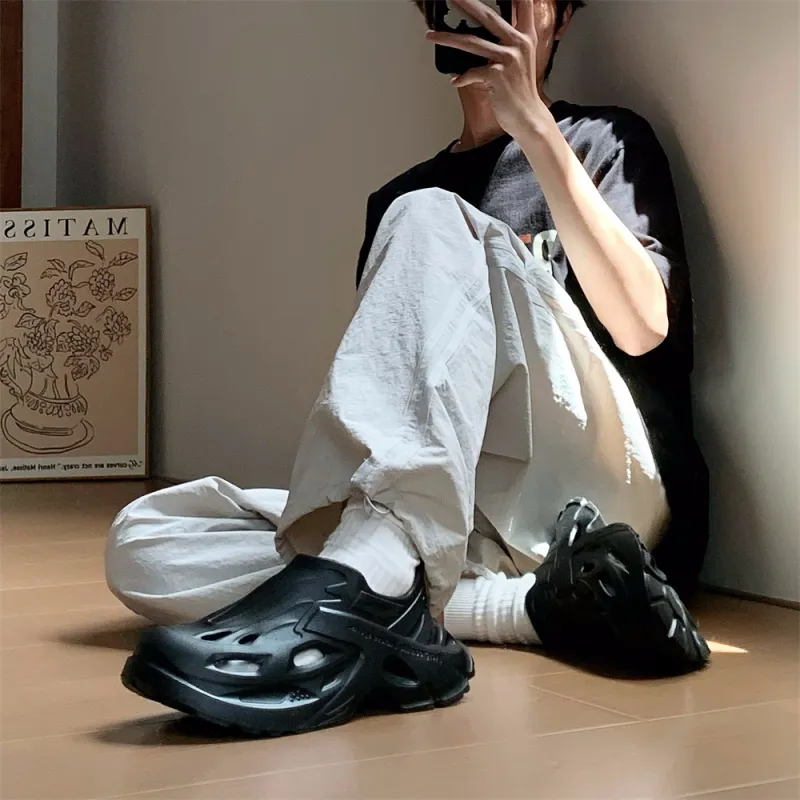 Thin Strips Slippers Unisex, Desert Brown-8