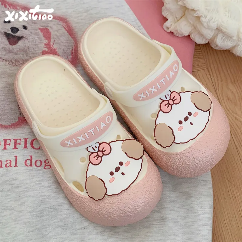 Thin Strips Home Slippers Women's-7
