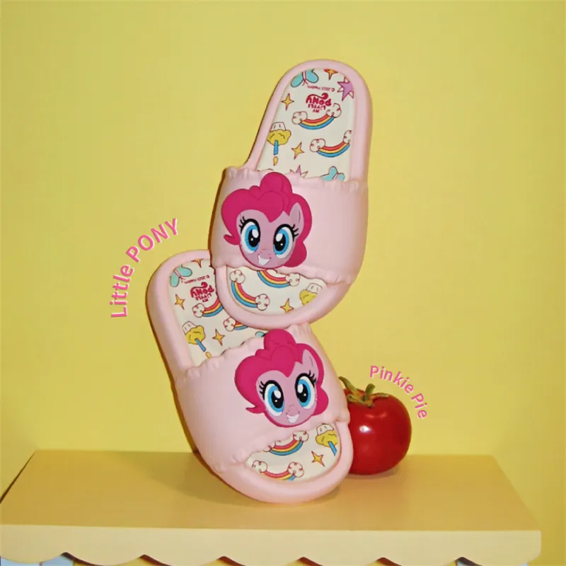 Thin Strips Sandal Slippers Women's, Light Pink-5