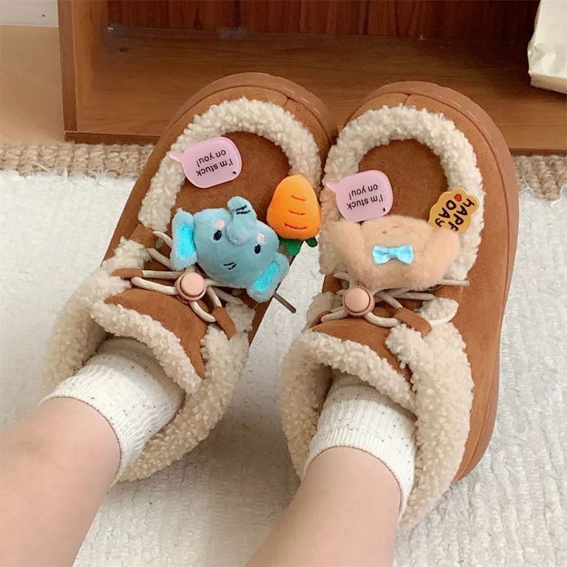 Thin Strips Cotton Slippers Women's Jasper-12