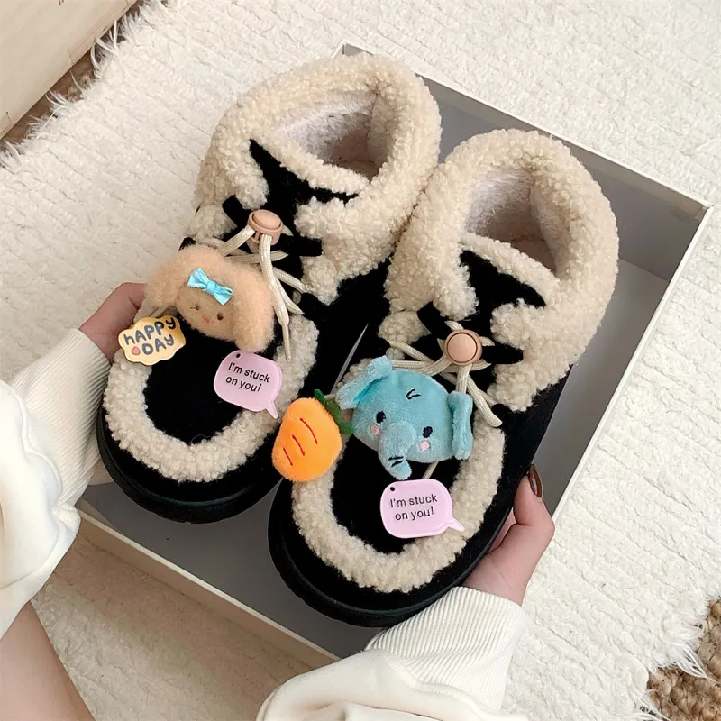 Thin Strips Cotton Slippers Women's Jasper-18