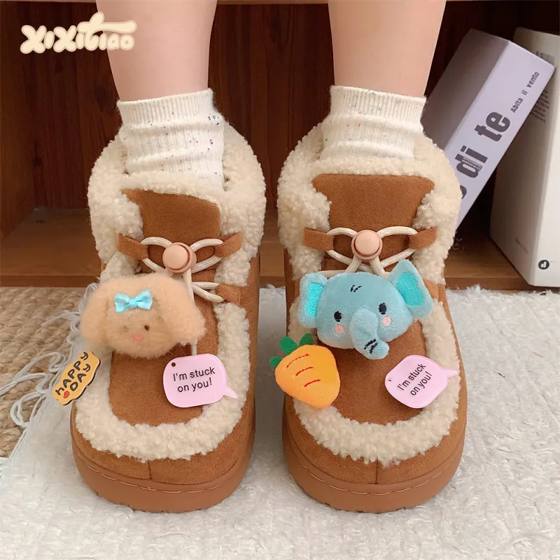 Thin Strips Cotton Slippers Women's Jasper-11