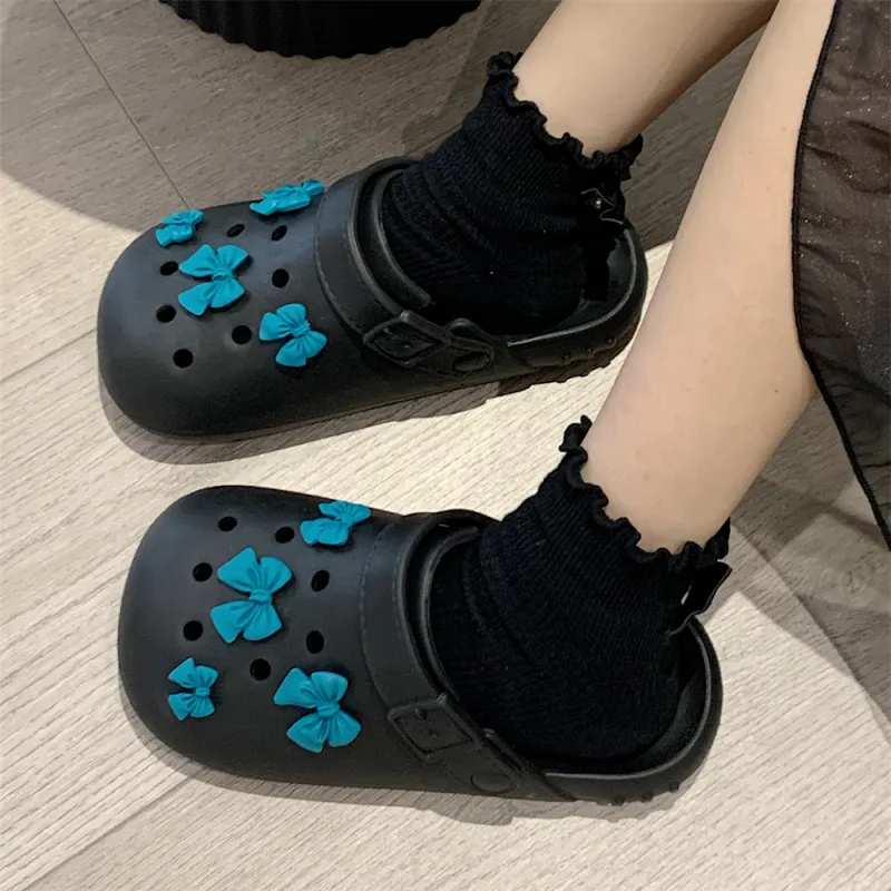 Thin Strips Home Slippers Unisex-3