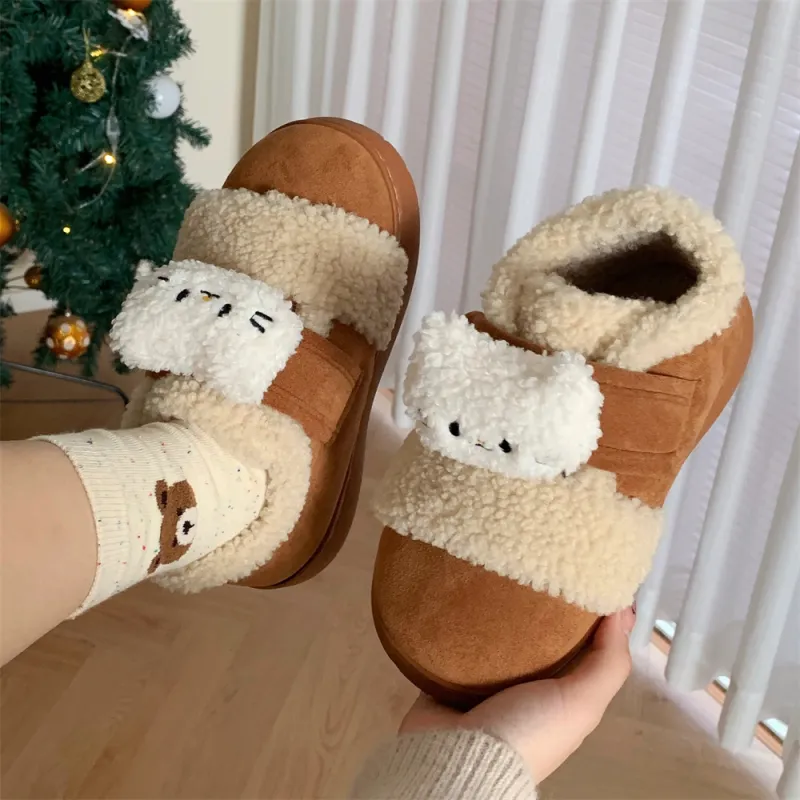 Thin Strips Cotton Slippers, Home Slippers Unisex, Dark Coffee-9