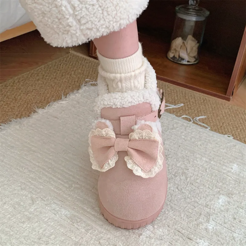 Thin Strips Cotton Slippers Women's, White-8