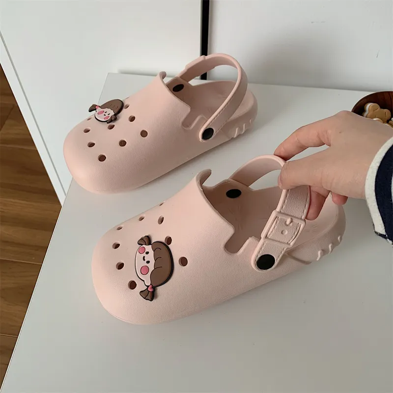 Thin Strips Slippers Unisex, White-9