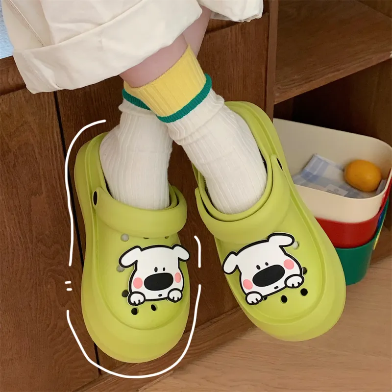 Thin Strips Slippers Women's, White-18