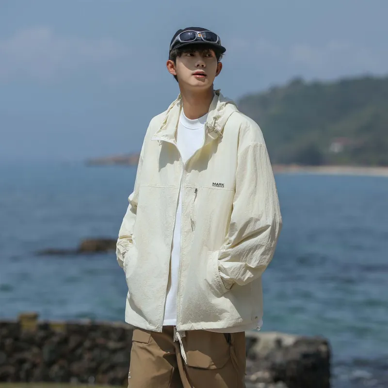 FAIRWHALE Solid Punk Sun Protection Clothing Unisex-3
