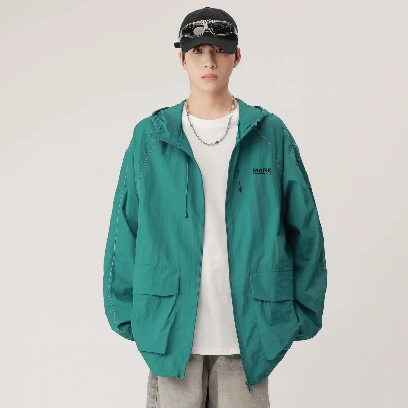 FAIRWHALE Solid Punk Sun Protection Clothing Unisex-6