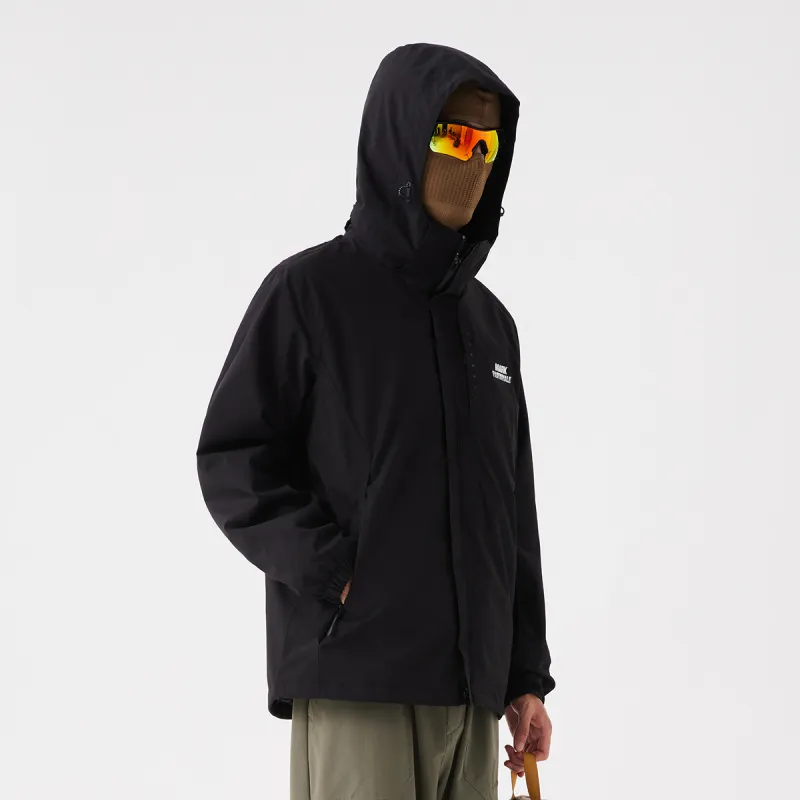 FAIRWHALE Waterproof And Windproof To Keep Warm Windbreaker Jacket Unisex-3