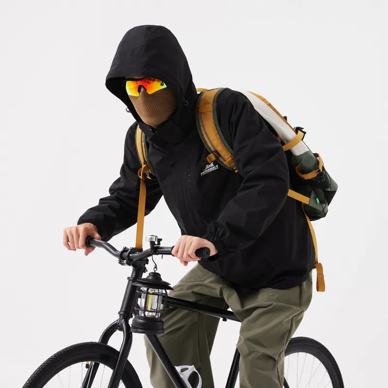 FAIRWHALE Waterproof And Windproof To Keep Warm Windbreaker Jacket Unisex-4