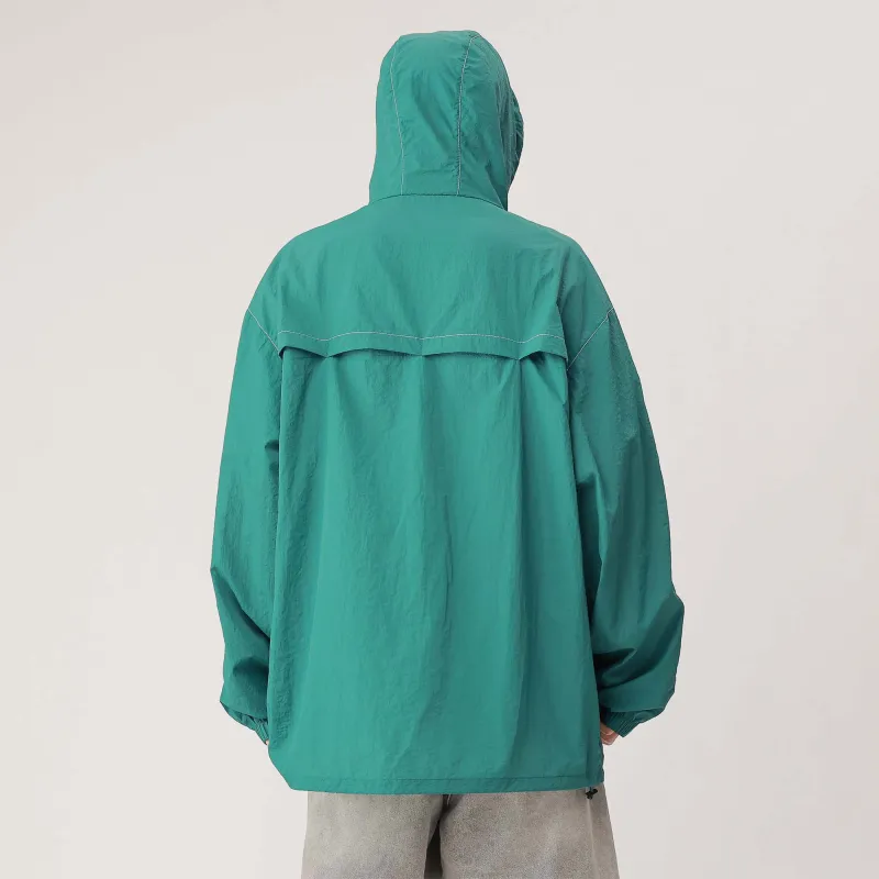 FAIRWHALE Solid Punk Sun Protection Clothing Unisex-8