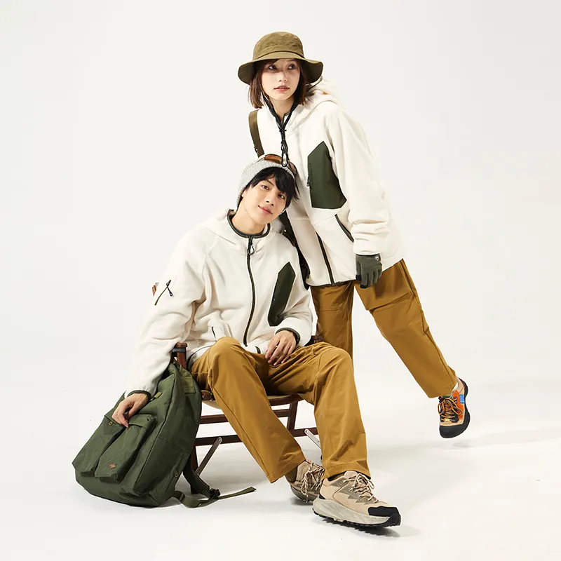 FAIRWHALE Velvet feel Coat Unisex-8