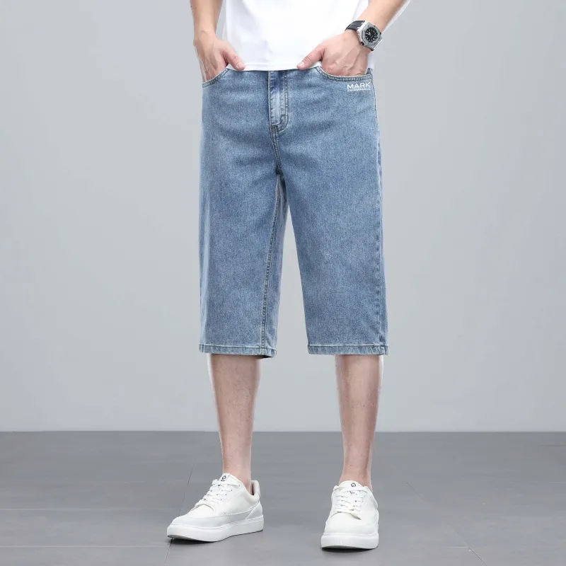 FAIRWHALE Denim Shorts Men-3