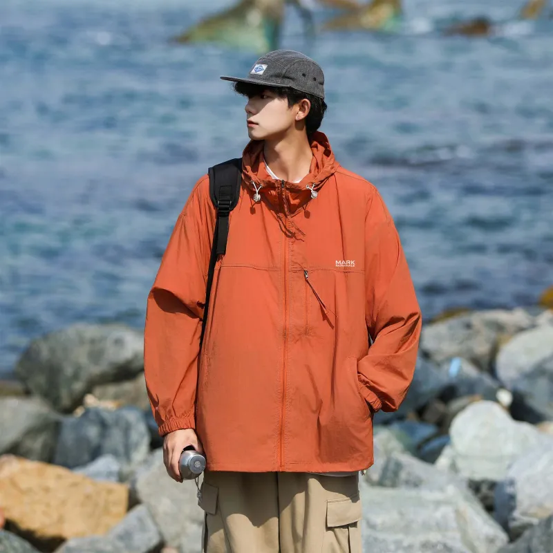 FAIRWHALE Solid Punk Sun Protection Clothing Unisex-6