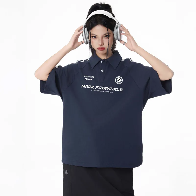 FAIRWHALE Wind Style Collection Polo Shirt Unisex-12