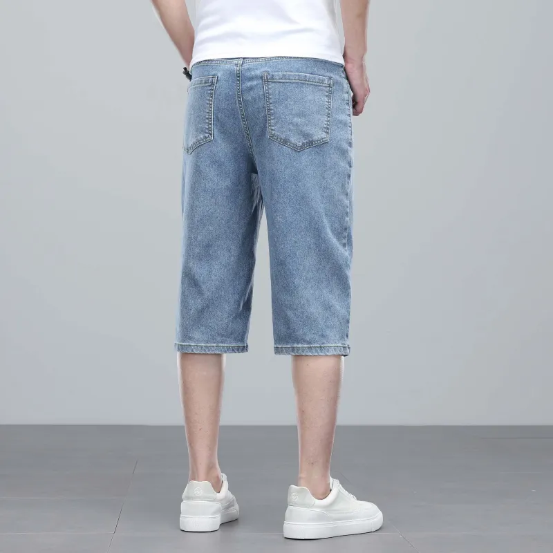 FAIRWHALE Denim Shorts Men-4