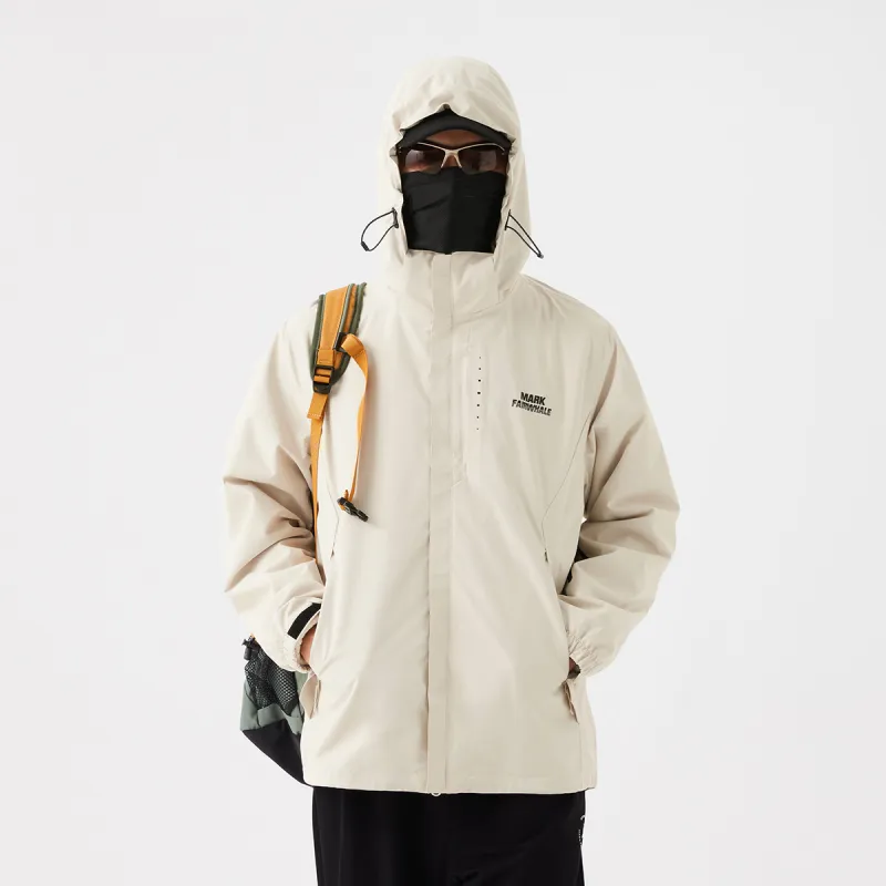 FAIRWHALE Waterproof And Windproof To Keep Warm Windbreaker Jacket Unisex-11