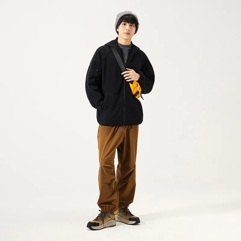 FAIRWHALE Velvet feel Coat Unisex-4