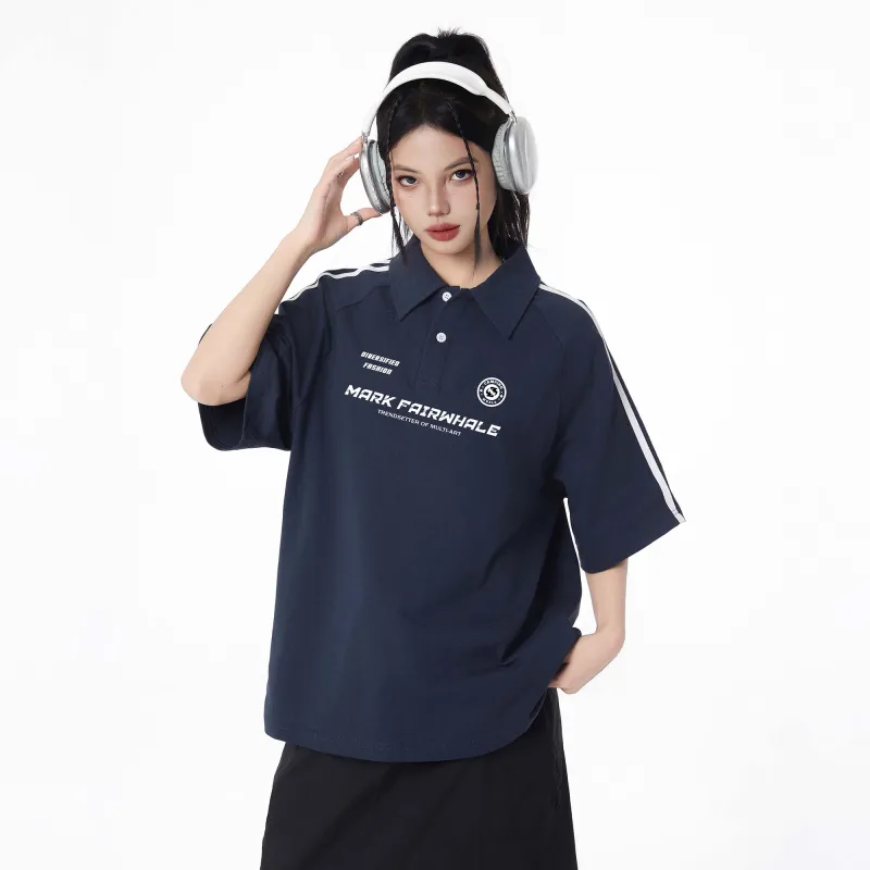 FAIRWHALE Wind Style Collection Polo Shirt Unisex-11