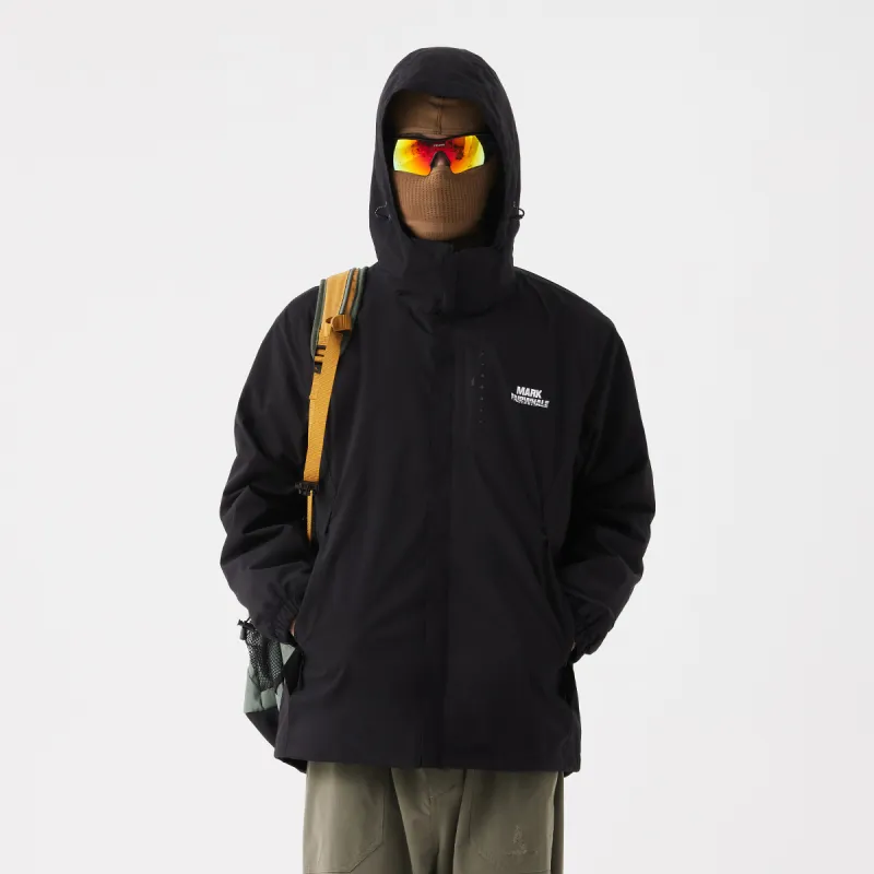 FAIRWHALE Waterproof And Windproof To Keep Warm Windbreaker Jacket Unisex-5