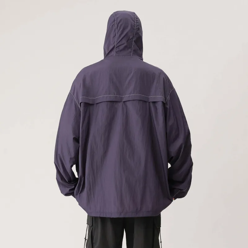 FAIRWHALE Solid Punk Sun Protection Clothing Unisex-12