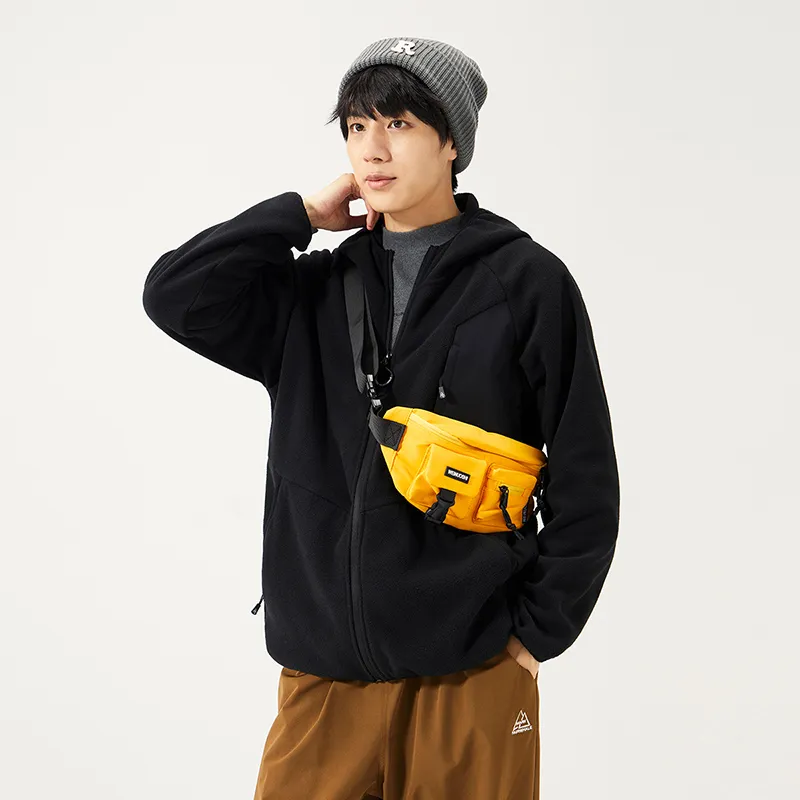 FAIRWHALE Velvet feel Coat Unisex-2