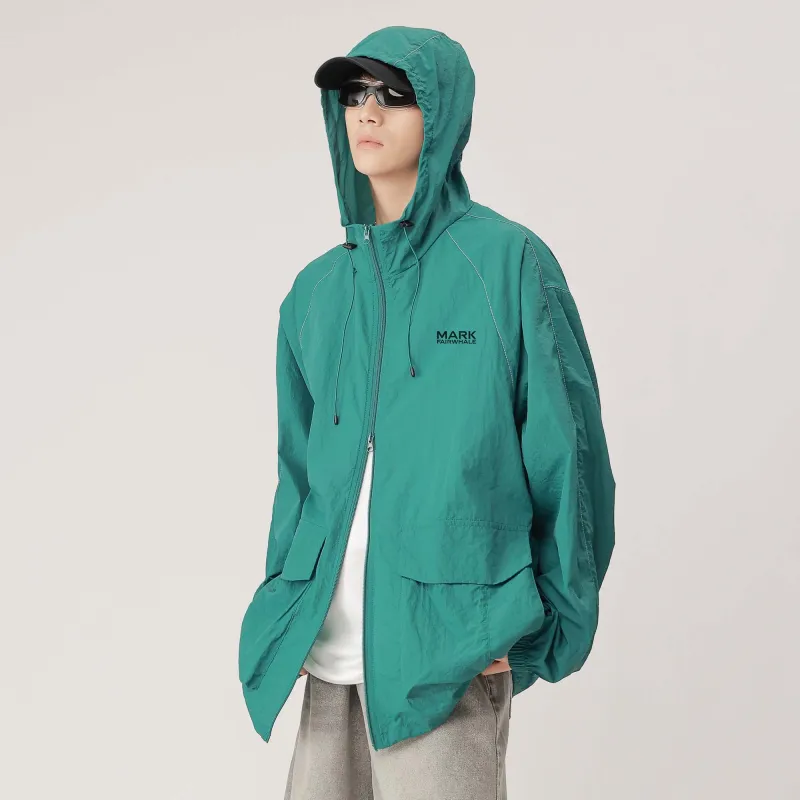 FAIRWHALE Solid Punk Sun Protection Clothing Unisex-7