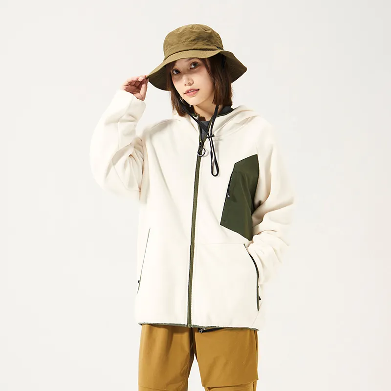 FAIRWHALE Velvet feel Coat Unisex-11