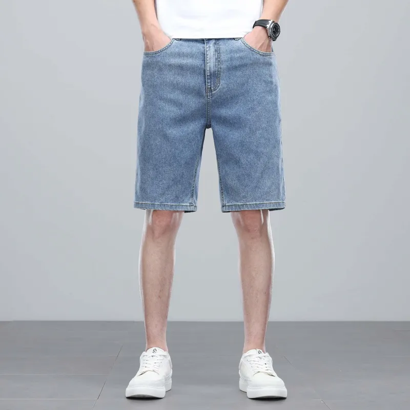 FAIRWHALE Denim Shorts Men-3