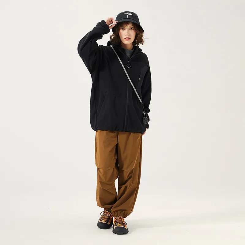 FAIRWHALE Velvet feel Coat Unisex-5