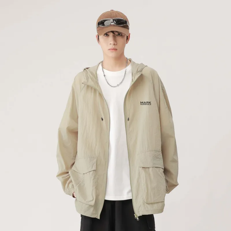 FAIRWHALE Solid Punk Sun Protection Clothing Unisex-2